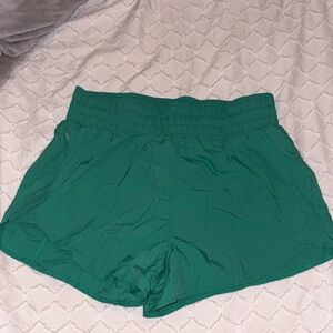 All in Motion Women's Athletic Green Shorts